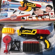 Mainan Sniper Tembak Tembakan Nerf " AZZAULT " feature : Lampu Senter - Lampu Led Laser - Sound Effe