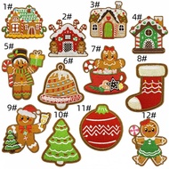 Christmast Series Embroidery Patch Christmas Embroidery Patch Series Embroidery Patch Santa Embroide