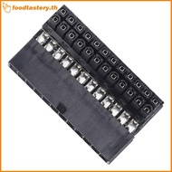 FTY  ATX 24Pin 90 degree 24pin to 24pin Power Plug Adapter Module for PSU Cables N