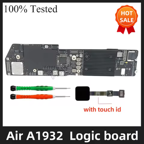 A1932 2018 2019 i5 1.6GHz 128/256GB/512 820-01521-A/02 EMC 3184 Logic Board for Macbook Air 13" A193