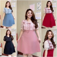 Dress For Chubby Women No Need To Iron Chest 40-44 Inches/Waist 34-44 Inches/Hip Before Stretching 4