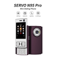 SERVO N95 Pro New Slider Mobile Phone Dual SIM Bluetooth Magic Voice Flashlight FM Radio Keyboard Mi