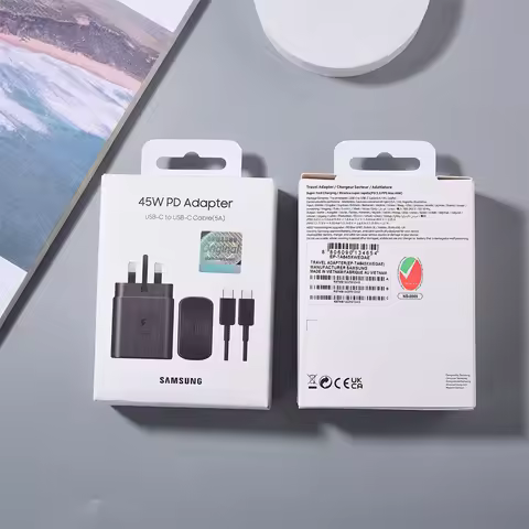 SAMSUNG 45W USB-C Super Adaptive PD Fast Charger UK EP-TA845 For GALAXY Z Flip 6 5 4 3 S20 S21 S22 N