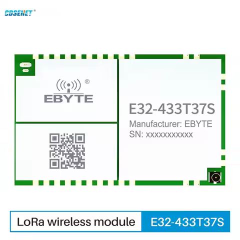 LoRa SX1278 433MHz 37dBm 5W LoRa Spread Spectrum Wireless Serial Module CDSENT E32-433T37S 25KM Air-