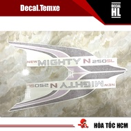Tem dán xe tải Hyundai Mighty N250SL 3 lớp. Tem xe tải Mighty N250 SL 3 lớp