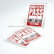 Enkei Rooters Sticker Original Japan Genuine Sticker