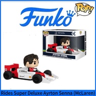 Original Funko Pop Deluxe Rides  Senna 12 Ayrton Senna Collection Figure 89329