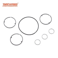 TRANSPEED 6L45E 6L50E New Automatic Transmission Parts Auto Gearbox Oil Ring Kit 7Pcs/Set Rubber Bla