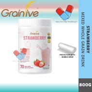 [HEALCAREPHARMACY] Grainlive Strawberry Meal Replacement/Grain 营养代餐/谷粮 (800g)
