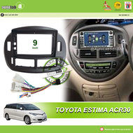 Android Player Casing 9" Toyota Estima ACR30