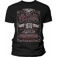 Men's cotton T-shirt 50th Birthday Gift for Men - Vintage 1976 Aged to Perfection - 50th Birthday Sh