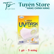 Unicharm UV mask 3D mask (UV protection) - Pack of 5