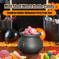 Halloween Candy Cauldron Kettle Candy Holder Witch Cauldron Pot Table Centerpiece Reusable Party Fav