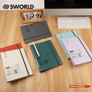 SWORLD Notebook A5/A6, mini Fargrik 6 Holes Schedule & Dot Line