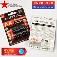 Vỉ 2 viên pin sạc AA Enerlong 2600mAh cao cấp