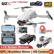 2025 New L106 / L106-1 PRO / MAX GPS Large LCD Screen Remote Drone Brushless Motor Wifi FPV RTH  Min
