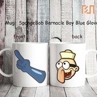 SpongeBob Barnacle Boy Blue Glove Icon Mug
