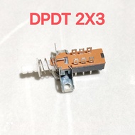 DPDT PUSH BUTTON SWITCH 2X3 6PIN