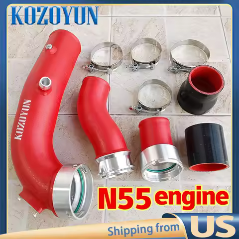 Turbo Turbocharger Intercooler pipe intake kit For BMW N55 535i 535ix 535GT F07 F10 F11 640i 640ix F