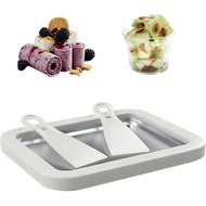 Ice Cream Roll Maker Rolled Ice Cream Machine, Sweet Spot Pan, Instant Cold Plate, Ideal for Making 