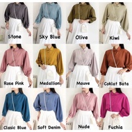 Casha - GANI WOMEN'S ZSO / ERA ELZE SHAKILA / Latest Casual Oversized Blouse / Trendy Balloon Sleeve