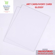 IVORY CARD 250GSM/ ARTCARD 230GSM/260GSM/310GSM A5 / A4 / A3/SRA3