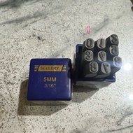 Number Knock Number Pound 5mm (3/16") Sellery