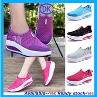Lady rocking shoes increase height leisure sports shoes women's running shoes