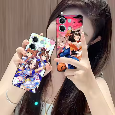 Anime Uma Musume Mobile Phone Case for POCO F7 F6 F5 F4 F3 F2 Pro GT C75 C71 C65 C61 C40 Pro Ultra C