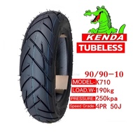 KENDA 90/90-10 K710 Tubeless Tyre Scooter E-Scooter Tayar Ebike Electric Motorcycle Tire Tricycle 90