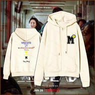 YB3 All Of Us Are Dead Long Sleeve Zipper Jacket - Unisex Plus Size Outerwear