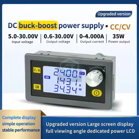 XY-SK35H DC CNC Buck Boost Converter 5-30V To 6-36V 35W/80W 0-5.0A Direct Current Stabilized Voltage