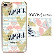 【Sara Garden】客製化 軟殼 蘋果 iPhone 6plus 6SPlus i6+ i6s+ 手機殼 保護套 全包邊 掛繩孔 紅鶴金箔愛心