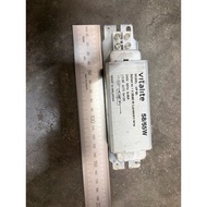 VITALITE 58/65w vip65 ballast (clear stock)