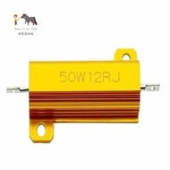 【Worth-Buy】 50W RX24 Aluminum Power Metal Case Wirewound Resistor 0.01R 100KR 1R 1.5R 2R 3R 4R 5R 6R