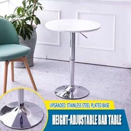 Round Coffee Table Center Table for Living Room High Bar Table Adjustable Dining Table Side Table