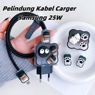 Samsung 25W Charger Cable Protector Adapter Protector Charger Head Protector Charger Cable Protector