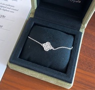 VCA Van Cleef Arpels White Gold Diamond Bracelet Sweet Alhambra Bracelet 梵克雅寶四葉草白金鑽石手鍊