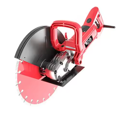 220V 3.5KW Large Single Chip Slotting Machine Concrete Water-cooled Dust-free Portable High-power Wa