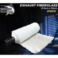 ESPADA RACING exhaust fiber for silencer Kapas ekzos glass fibre exhaust fibre adjust pipe (21.5CM X