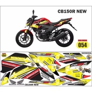 Striping cb 150 R new Petronas variation cb new sticker / Decal for Honda cb150 R motorbike accessor