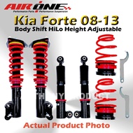 Kia Forte 2008-2012 High Low Soft Hard Adjustable Absorber coilovers sets