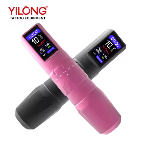 YILONG Adjustable Wireless Tattoo Pen- Stroke 2.2-4.2MM Tattoo Pen Machine Professional Wireless Tat