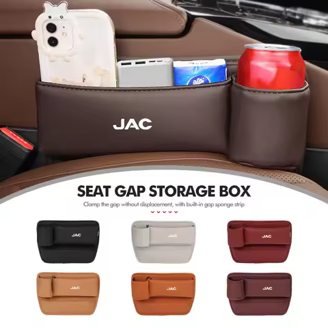 Car Seat Gap Console Crevice Filler Side Interior Storage Box For JAC S2 J3 Board JS2 S3 JS3 J2 S5 T