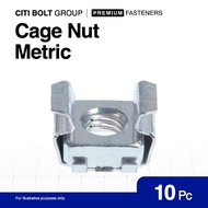 10pc Cage Nut Metric / Rack Server Nut | CITI BOLT