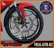 STIKER VELG SUPRA GTR CUTTING STICKER VELG SUPRA GTR CUTTING VARIASI HONDA SUPRA GTR LIS BAN/VELG 02