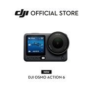 DJI Osmo Action 6 - Action Camera | 1/1.1-Inch Square Sensor | Variable Aperture | 4K 360° HorizonSt