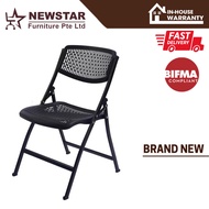 TADRIA Foldable Chair, Space-Saving, Compact, Portable, Folding Chair, Office Chair, Lecture Chair - Newstar Furniture