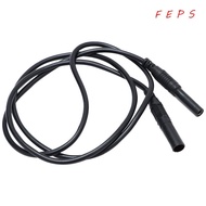 FEPS 1/2pcs Male-to-Female Banana Plug, 4mm Silicone Meter Test Lead Extension, CATII 1000V /32A Max