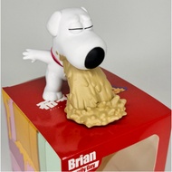 Figura Brian Griffin Family Guy Cena de Vômito PVC 8cm